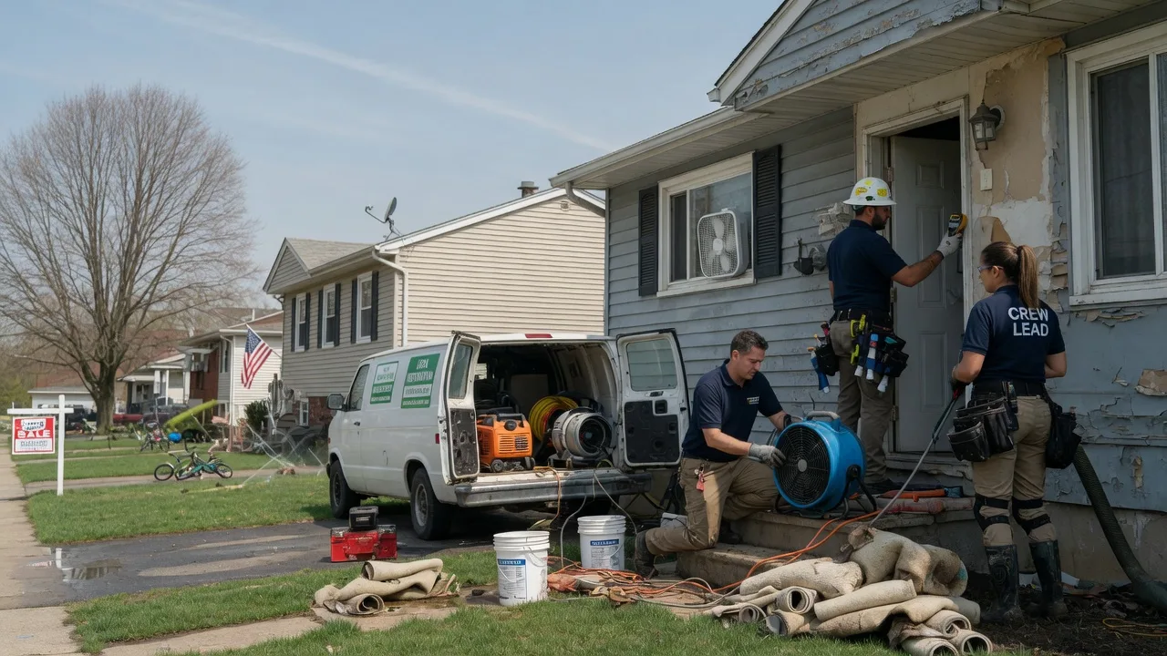 Flood Cleanup in Pomeroy, PA near me